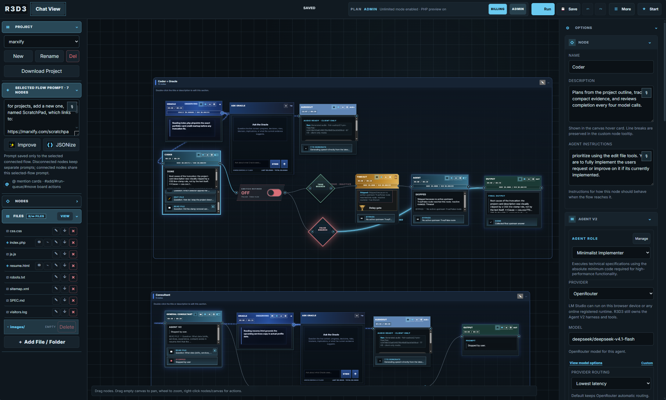R3D3 Web